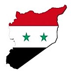 carte-de-la-syrie-et-le-drapeau-syrien-illustration