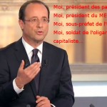 Hollande moi président des patrons
