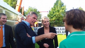 Marion Maréchal Le-Pen et Filip Dewinter (Vlaams)
