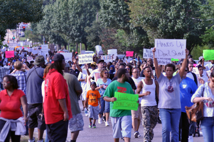 Manifestation à Ferguson, credit Photo Loavesofbread - CC BY-SA 4.0 - source
