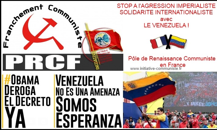 PRCF solidarité venezuela