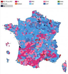 résultats second tour départementales 2015