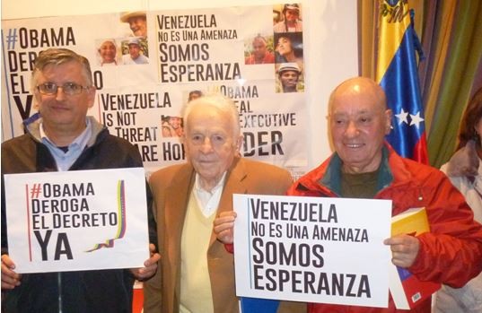 solidarité avec le Venezuela - ambassade Paris