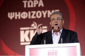 Discours de Dimitri Koutsoubas Secrétaire National du KKE (parti communiste grec)