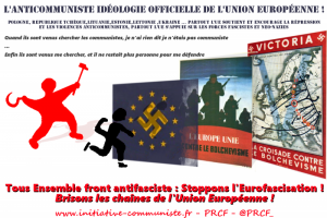 eurofascisation europe anticommuniste UE