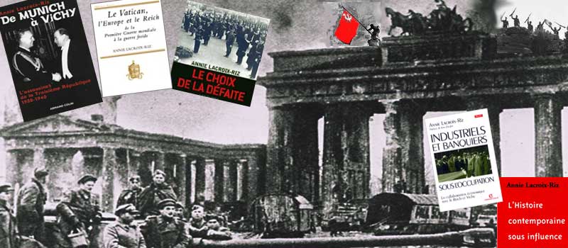 Conférence/débat A Lacroix Riz : crise et fascisation dans la France des années 1930