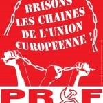 BRISONS LES CHAINES DE L UNION EUROPEENNE