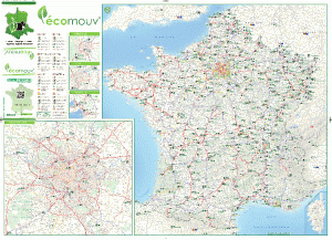 Carte des points écotaxe