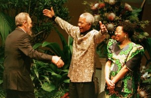 Mandela et Castro