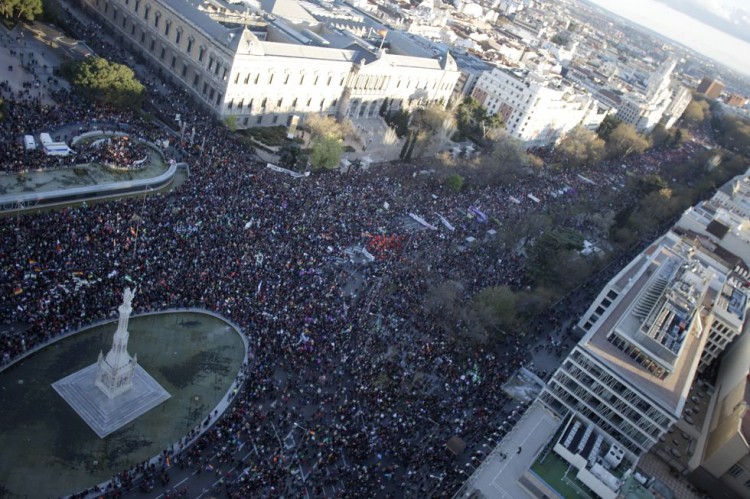 Marches de la Dignité : manifestation monstre à Madrid – « Dehors le gouvernement de la Troika »