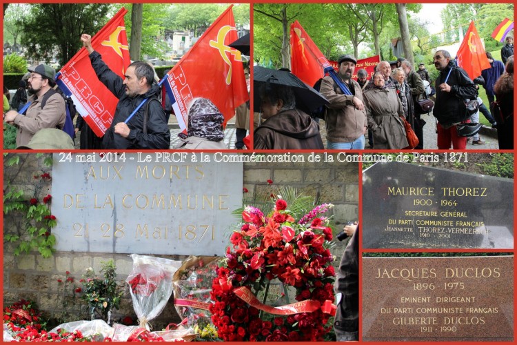 le PRCF commémore la Commune de Paris [24/05]