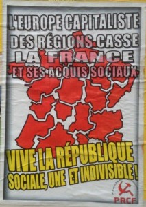 Affiche UE casse FRANCE