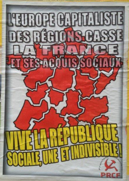 Eurométropolisation, réforme territoriale, non au partage euroféodal de la France