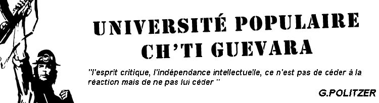 Conférence Marxisme et Laicité Université Populaire Ch’ti Guevara [Douai 14 février 14h30]
