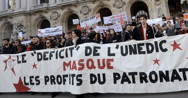 La solidarité aux cheminots et aux intermittents s’étend…