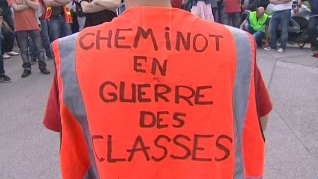 Grève SNCF :le PRCF soutient les cheminots en lutte : Non à la réforme ferroviaire, Non au 4e paquet ferroviaire, Non à l’UE qui liquide nos services publics