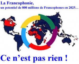 francophonie 800 millions de personnes