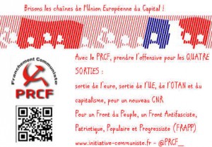 FRAPP - PRCF sortir de l'UE