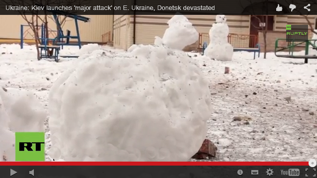 Bombardements massifs sur Donestk des pro-UE pour reprendre l’aéroport #ukraine #Donbass