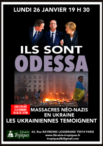 Ukraine : Massacres néo-nazis, les ukrainiennes témoignent [26 janvier 2015]