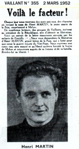 1952 Vaillant et l'Affaire Henri Martin