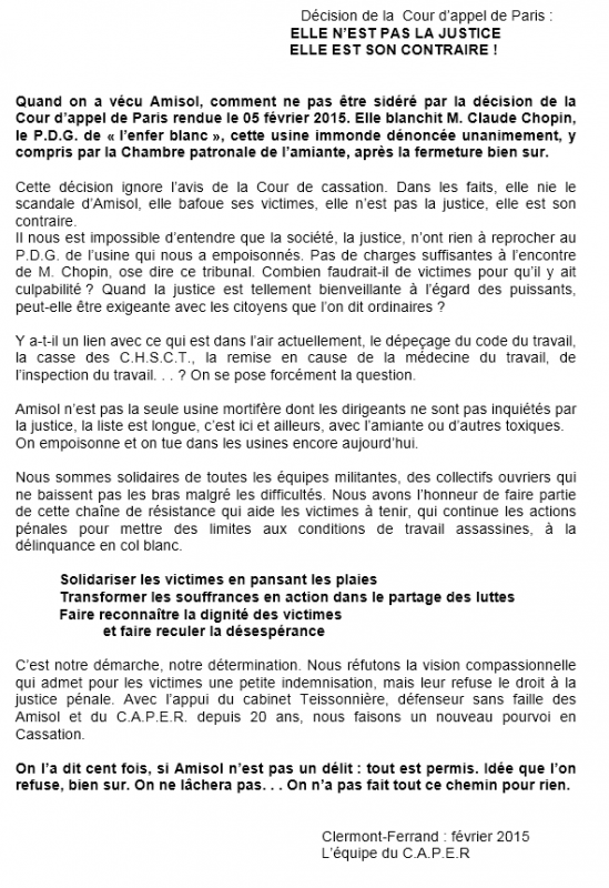 amiante amisol
