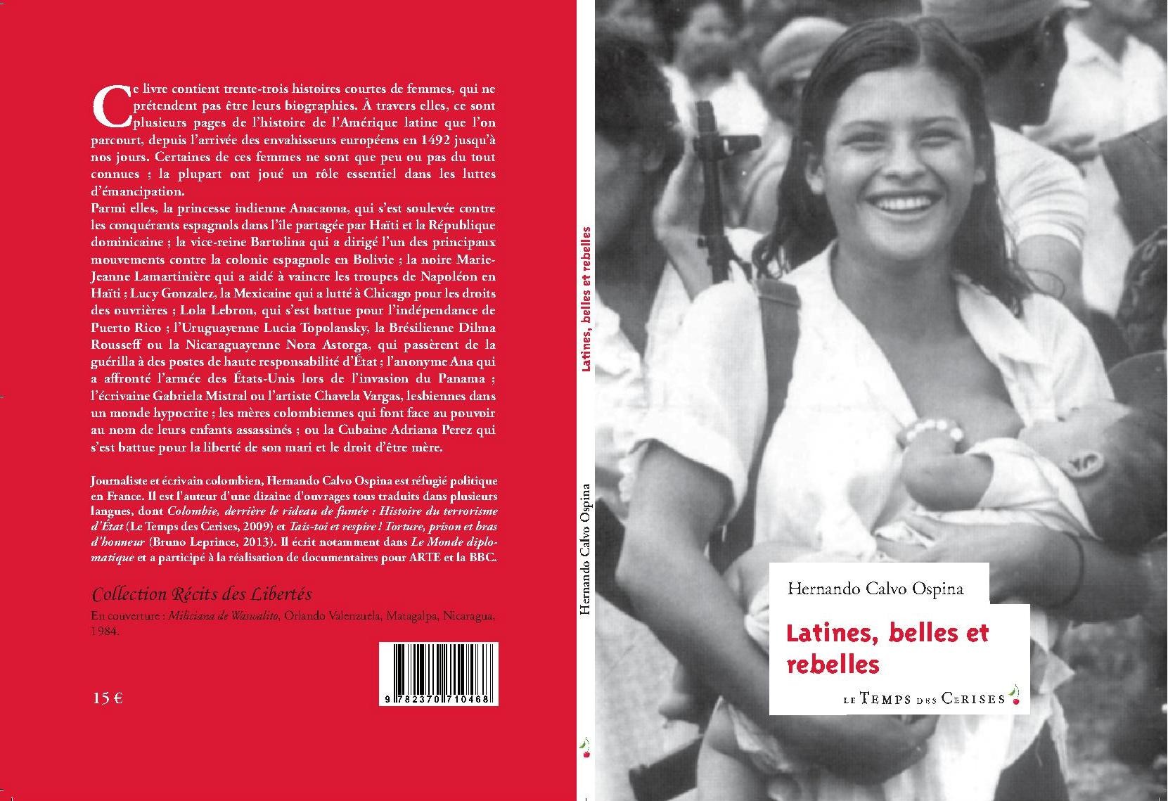Latines, belles et rebelles, le nouveau livre de Hernando Calvo Ospina
