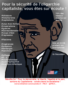 OBAMA NSA Ecoutes,piratage dictature