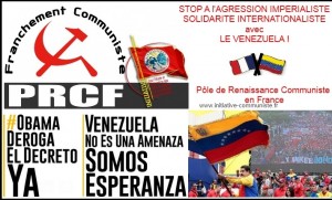 PRCF solidarité venezuela