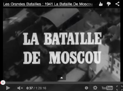 La bataille de Moscou #vidéo – 70e anniversaire de la victoire de l’URSS contre le fascisme