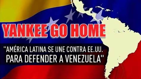 Venezuela :  Stop à l’impérialisme  #ObamaYankeeGoHome