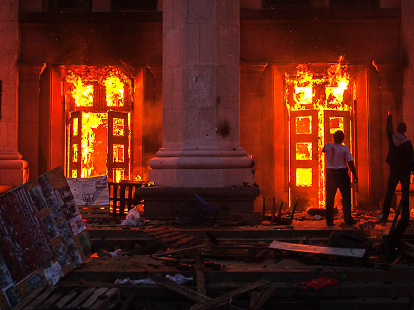 Odessa 2 mai 2014 : la fascisation et le coup de force de l’Axe USA UE OTAN, aux origines de la guerre en Ukraine.