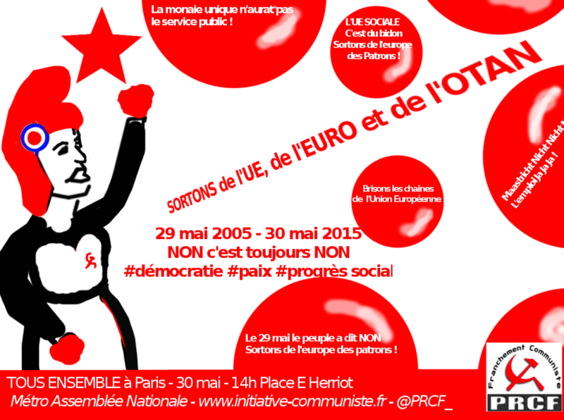 30 mai manif slogans prcf