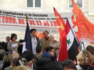 Léon Landini FTP MOI : « entrons dans la nouvelle résistance, celle qui vise à relancer la lutte pour le socialisme en brisant les chaînes de l’Union européenne ! » [30 mai 2015 – Discours]