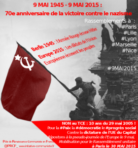 PRCF 9 mai 2015 rassemblement