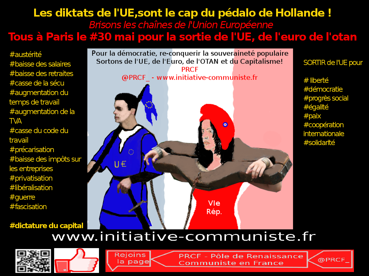 Les diktats de l’UE voila le cap de Hollande ! Analyse des recommandations 2015 de la commission européenne pour la France !