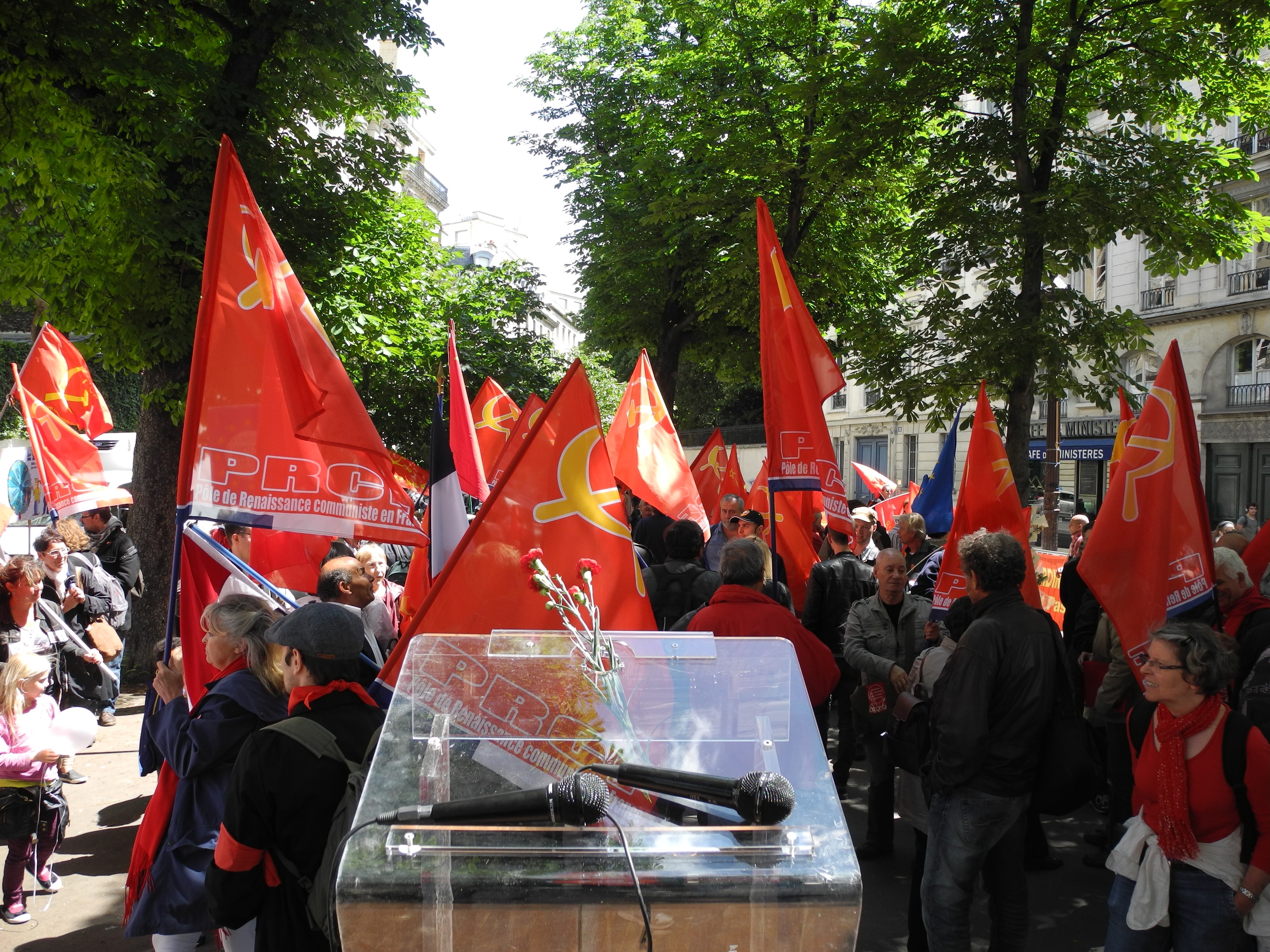 Manifestation du 30 mai pour la sortie de l’UE : reportage radio et reportage photos !