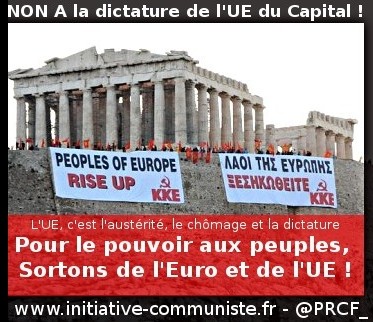 Le Parti Communiste Grec appelle le peuple à ne pas se rendre et à mener le combat de classe pour s’en sortir #KKE