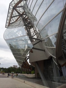 Fondations Vuitton - les voiles de verres