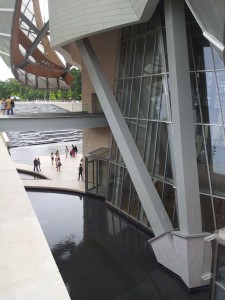 Fondation Vuitton - cascade