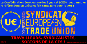 CES confédération européenne des syndicats