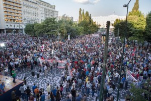 manifestation du PAME manifestation syntagma athène 11 juin 2015