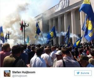 explosion parlement kiev