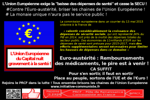 UE austérité remboursement médicaments