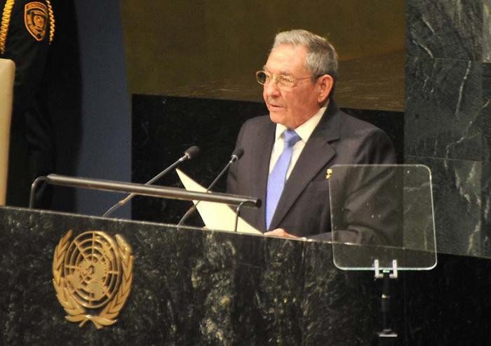 Vidéo : discours de Raul Castro Ruz à l’assemblée générale des Nations Unies #ONU