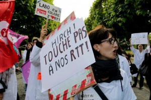 manif hôpitaux de Paris