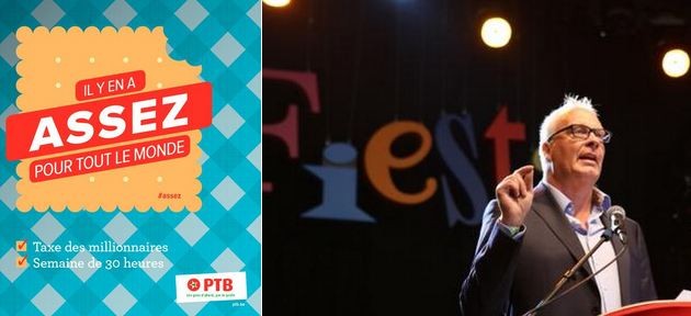 Belgique : contre l’euro-austérité, le PTB  à l’action #assez [interview de Peter Mertens]