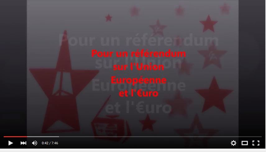 Pour un referendum sur l’euro et l’UE : Antoine Manessis interviewé par Sputnik !