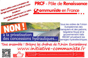 pétition europe barrages