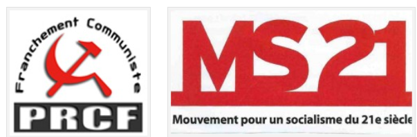 Déclaration commune du  Pôle de Renaissance Communiste en France (PRCF) et du Mouvement pour un Socialisme du XXIe siècle (MS21)